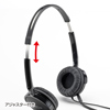 MM-HSUSB18BK USBヘッドセット(ブラック) MM-HSUSB18BK / USBヘッドセット(ブラック)