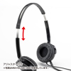 MM-HSUSB18R USBヘッドセット(レッド) MM-HSUSB18R / USBヘッドセット(レッド)