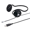 MM-HSUSB6BK USBヘッドセット(ブラック) MM-HSUSB6BK / USBヘッドセット(ブラック)