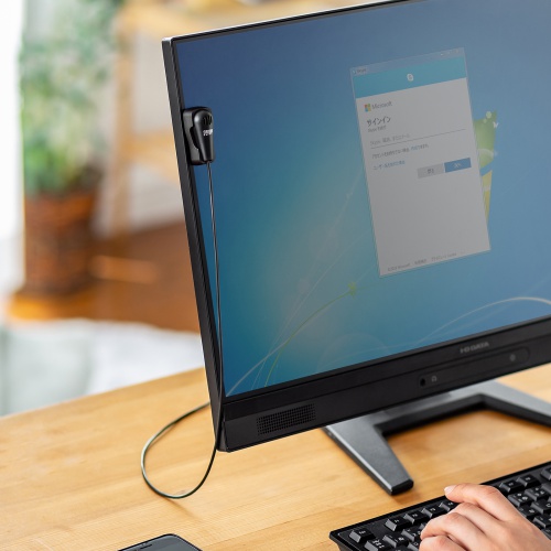 MM-MC24N / クリップ付きPCマイク