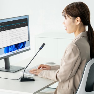 文字起こし・通話に最適。ノイズを強力に低減するDSP搭載USBマイクを発売