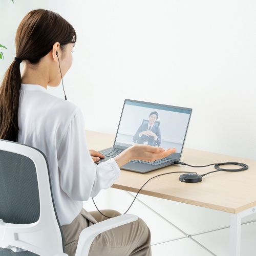 MM-MCTC03NC / ノイズキャンセルUSBマイク