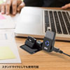 MM-MCU09BK ポータブルUSBマイク(無指向性) MM-MCU09BK / ポータブルUSBマイク(無指向性)