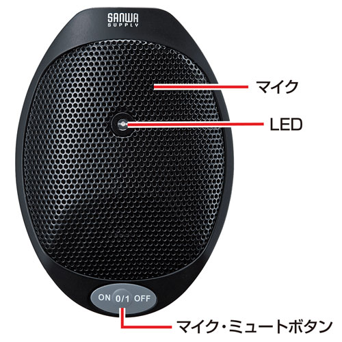 MM-MCUSB22 / WEB会議高感度USBマイク