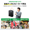 MM-SPAMP10 ワイヤレスマイク スピーカー 拡声器(最大出力60W・AC電源/充電式、音楽再生) MM-SPAMP10 / ワイヤレスマイク スピーカー 拡声器(最大出力60W・AC電源/充電式、音楽再生)