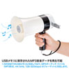 MM-SPAMP13 / ハンドメガホン拡声器