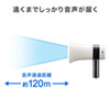 MM-SPAMP13 ハンドメガホン拡声器 MM-SPAMP13 / ハンドメガホン拡声器