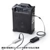 MM-SPAMP14 ワイヤレスマイク付き拡声器スピーカー(バッテリー内蔵・ワイヤレスマイク2本対応) MM-SPAMP14 / ワイヤレスマイク付き拡声器スピーカー(バッテリー内蔵・ワイヤレスマイク2本対応)