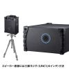 MM-SPAMP14 ワイヤレスマイク付き拡声器スピーカー(バッテリー内蔵・ワイヤレスマイク2本対応) MM-SPAMP14 / ワイヤレスマイク付き拡声器スピーカー(バッテリー内蔵・ワイヤレスマイク2本対応)