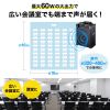 MM-SPAMP14 ワイヤレスマイク付き拡声器スピーカー(バッテリー内蔵・ワイヤレスマイク2本対応) MM-SPAMP14 / ワイヤレスマイク付き拡声器スピーカー(バッテリー内蔵・ワイヤレスマイク2本対応)
