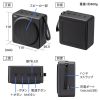 MM-SPAMP15 ワイヤレスポータブル拡声器スピーカー MM-SPAMP15 / ワイヤレスポータブル拡声器スピーカー