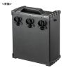MM-SPAMP16 ワイヤレスマイク付き拡声器スピーカー(バッテリー内蔵・ワイヤレスマイク3本対応) MM-SPAMP16 / ワイヤレスマイク付き拡声器スピーカー(バッテリー内蔵・ワイヤレスマイク3本対応)