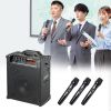 MM-SPAMP16 ワイヤレスマイク付き拡声器スピーカー(バッテリー内蔵・ワイヤレスマイク3本対応) MM-SPAMP16 / ワイヤレスマイク付き拡声器スピーカー(バッテリー内蔵・ワイヤレスマイク3本対応)