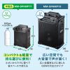 MM-SPAMP17 / ワイヤレスマイク付き拡声器スピーカー(バッテリー内蔵・ワイヤレスマイク1本対応)