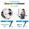 MM-SPAMP17 / ワイヤレスマイク付き拡声器スピーカー(バッテリー内蔵・ワイヤレスマイク1本対応)