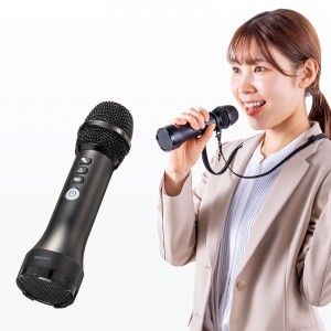 小型ながら大音量で拡声できるハンドマイク型拡声スピーカーを発売
