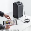 MM-SPAMP21 / ワイヤレスマイク付き拡声器スピーカー（最大40W）