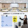 MM-SPAMP21 ワイヤレスマイク付き拡声器スピーカー(最大40W) MM-SPAMP21 / ワイヤレスマイク付き拡声器スピーカー(最大40W)