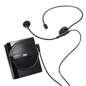 MM-SPAMP2 / ハンズフリー拡声器スピーカー(ブラック)