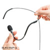 MM-SPAMP4WHS ワイヤレスヘッドマイク(MM-SPAMP4/7用) MM-SPAMP4WHS / ワイヤレスヘッドマイク(MM-SPAMP4/7用)