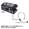 MM-SPAMP5 ワイヤレスポータブル拡声器 MM-SPAMP5 / ワイヤレスポータブル拡声器