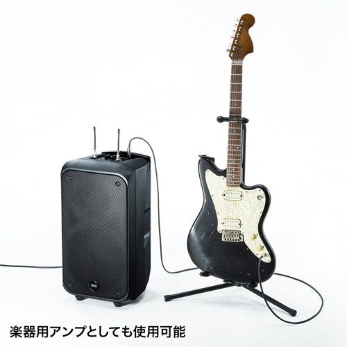 MM-SPAMP8 / ワイヤレスマイク付き拡声器スピーカー