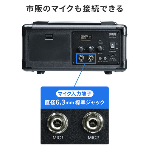 MM-SPAMPN / マイク付き拡声器スピーカー