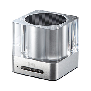 MM-SPBT2SV / Bluetoothワイヤレススピーカー(シルバー)