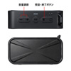 MM-SPBT3BK 防水・防塵対応Bluetoothワイヤレススピーカー MM-SPBT3BK / 防水・防塵対応Bluetoothワイヤレススピーカー