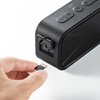 MM-SPBT3BK 防水・防塵対応Bluetoothワイヤレススピーカー MM-SPBT3BK / 防水・防塵対応Bluetoothワイヤレススピーカー