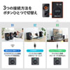 MM-SPBT3WAY / Bluetooth対応 3WAYマルチメディアスピーカー