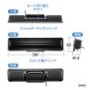 MM-SPBT5BK Bluetooth対応 3WAY クリップ式スピーカー MM-SPBT5BK / Bluetooth対応 3WAY クリップ式スピーカー