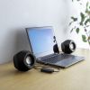 MM-SPBT6BK 3WAY PCスピーカー(Bluetooth/USB/3.5mm接続対応) MM-SPBT6BK / 3WAY PCスピーカー(Bluetooth/USB/3.5mm接続対応)