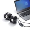 MM-SPBT6BK 3WAY PCスピーカー(Bluetooth/USB/3.5mm接続対応) MM-SPBT6BK / 3WAY PCスピーカー(Bluetooth/USB/3.5mm接続対応)