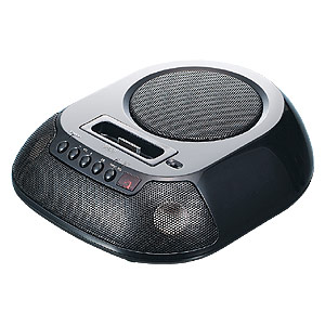 MM-SPIPBK / iPodシリーズ専用2.1chマルチメディアスピーカー(ブラック)