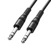 MM-SPKB1-10 6.3mmステレオ標準プラグ(オスーオス)ケーブル (10m) MM-SPKB1-10 / 6.3mmステレオ標準プラグ(オスーオス)ケーブル (10m)