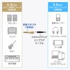 MM-SPKB2N / 3.5mmステレオミニプラグ-6.3mmステレオ標準プラグ変換アダプタ