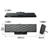 MM-SPL11UBK USB電源サウンドバースピーカー MM-SPL11UBK / USB電源サウンドバースピーカー