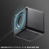 MM-SPL23UBK コンパクトPCスピーカー(USB電源) MM-SPL23UBK / コンパクトPCスピーカー(USB電源)