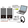 MM-SPL3BK マルチメディアスピーカー(ブラック) MM-SPL3BK / マルチメディアスピーカー(ブラック)