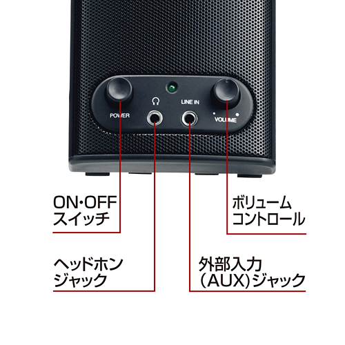 MM-SPL5BK / マルチメディアスピーカー