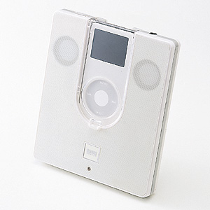 MM-SPP3WH / iPod nano専用ポータブルスピーカー（ホワイト）