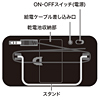 MM-SPP4HBK2 / ポータブルスピーカー（ロマンティックブラック）