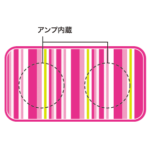 MM-SPP4SP / ポータブルスピーカー（スタイリッシュピンク）