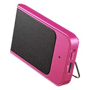 MM-SPP5P / ポータブルスピーカー(ピンク)