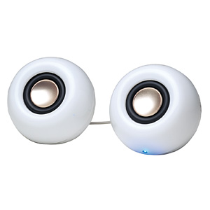 MM-SPS1WH / マルチメディアスピーカー(ホワイト)