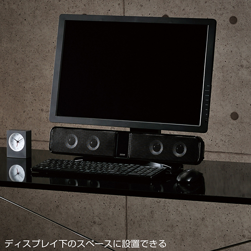 MM-SPSBA2 / 液晶テレビ・パソコン用サウンドバースピーカー