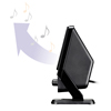 MM-SPSW8BK 2.1chマルチメディアスピーカー(ブラック) MM-SPSW8BK / 2.1chマルチメディアスピーカー(ブラック)
