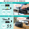 MM-SPTV2BK テレビ用ワイヤレススピーカー MM-SPTV2BK / テレビ用ワイヤレススピーカー