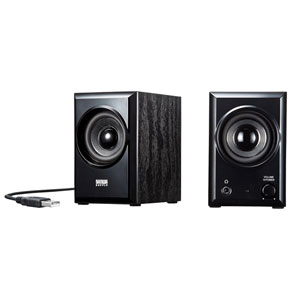 MM-SPU10BKN / USBスピーカー(ブラック)